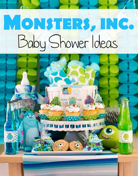 Monsters Inc. Baby Shower Ideas - Pink Ducky | Disney baby shower ...