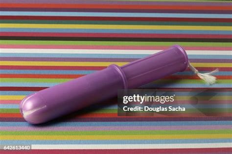 Tampon And Plastic Disposable Applicator High-Res Stock Photo - Getty ...