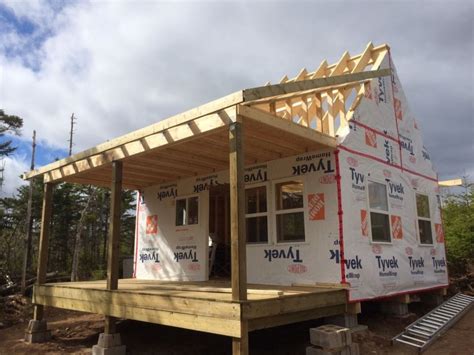 Building The Perfect Rafter Part II: Installing The Main Cabin Rafters