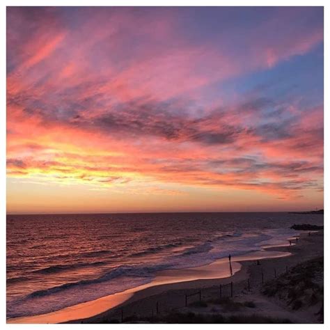 What a spectacular way to end a day! 💜 | Sorrento beach, Australian beach, Spectacular