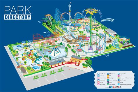 Cliff's Amusement Park Map and Brochure (2014 - 2020 ...