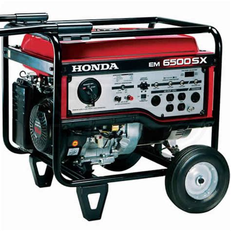 Honda EM6500-SD EM6500IACH - 5500 Watt Portable Generator with Electric ...