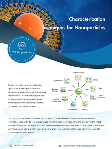 Characterization Techniques For Nanoparticles | PDF | Scanning Electron ...