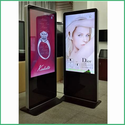 42inch Free Standing Led Advertising Digital Display Board With Large Screen Digital Photo ...