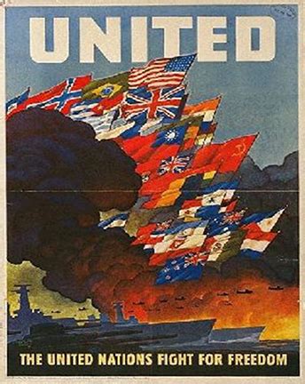 World War II propaganda posters on display at Hinkle Library in November | Alfred State