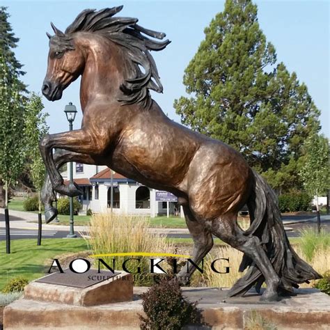 Bronze horse - bronze statue|garden art sculpture|outdoor decor