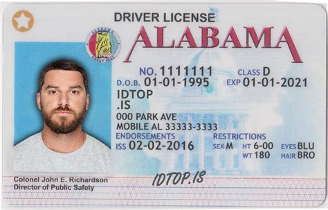 Alabama Fake ID | Buy Scannable Fake IDs | IDTop