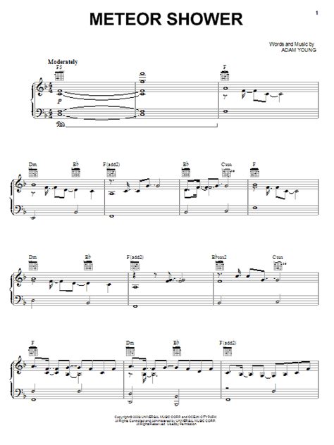 Meteor Shower | Sheet Music Direct