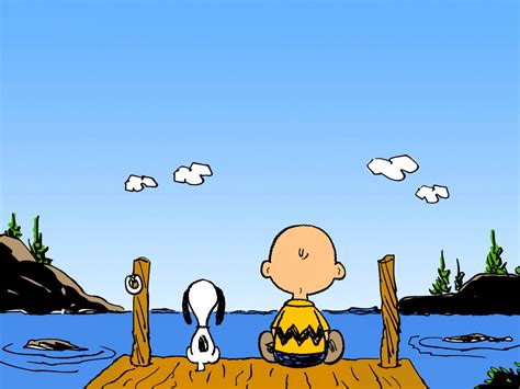 Snoopy and Charlie Brown Wallpaper - WallpaperSafari