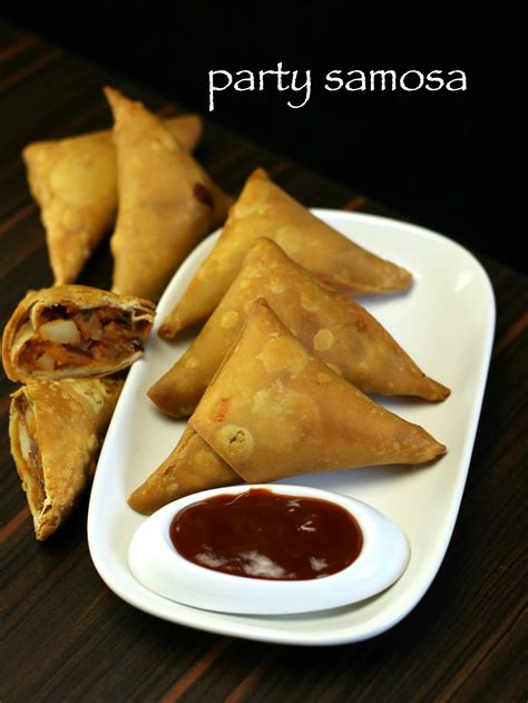 cocktail samosa recipe | party samosa recipe with samosa sheets