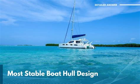 Most Stable Boat Hull Design - Instructions for Beginners