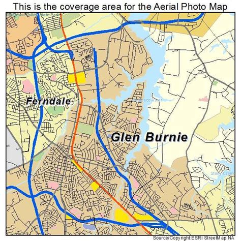 Glen Burnie, Maryland, Map of Glen Burnie, Maryland. in 2023 | Glen ...