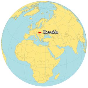 Map of Slovakia - GIS Geography