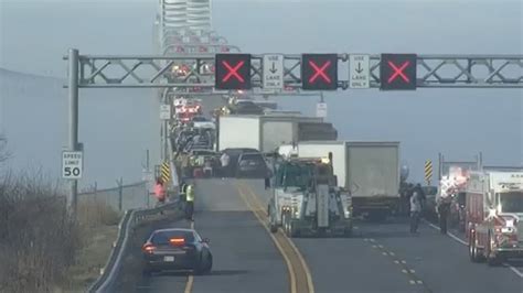 Chesapeake Bay Bridge Accident Causes Traffic Chaos in Maryland - World ...