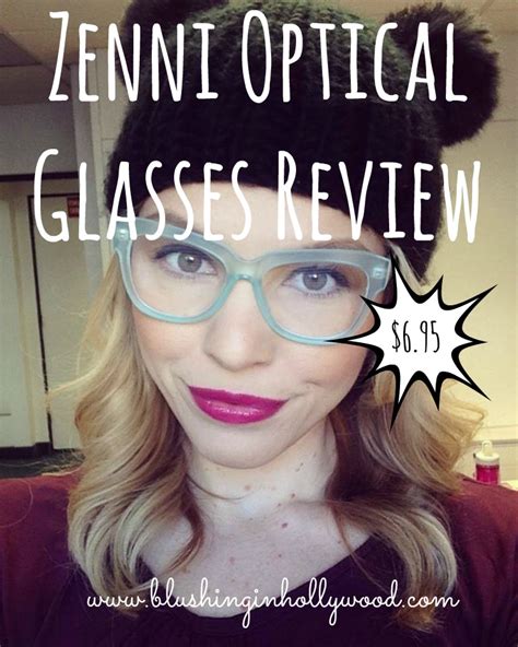 Zenni Glasses Review - Blushing in Hollywood