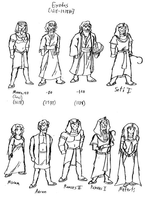 Bible Characters 3 by mandalorianjedi on DeviantArt