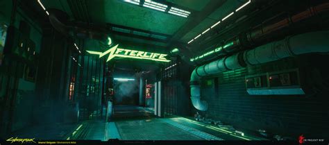 ArtStation - The Afterlife - Cyberpunk 2077, Imanol Delgado Salazar Cyberpunk City, Cyberpunk ...