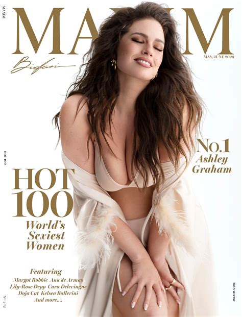 Ashley Graham proves sexy has no size, grabs Maxim's Sexiest Woman 2023 title - Hindustan Times