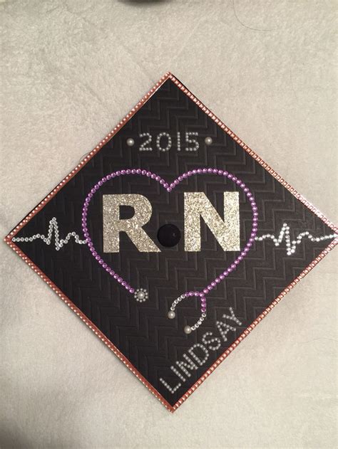 RN Nursing Graduation Cap | Nurse graduation cap, Nursing graduation, Graduation cap