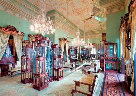 Taj Falaknuma Palace, Hyderabad, India - Jade Bar - | Interior ceiling design, Indian ...