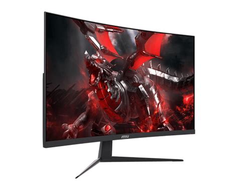 MSI G321CU 32 Inch UHD Curved Gaming Monitor - 1500R 3840 x 2160 VA Panel, 144Hz / 1ms, FreeSync