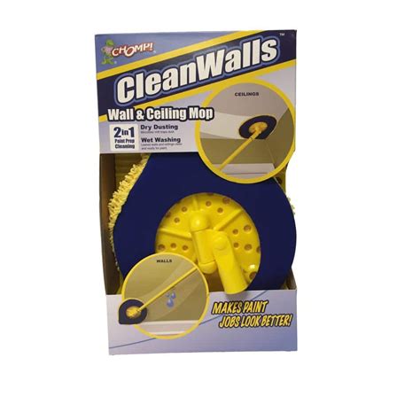 Chomp CleanWalls Wall and Ceiling Mop with 42 in. Pole-53077-01 - The ...