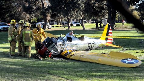 Harrison Ford's plane in near miss after wrongly crossing a runway | US News | Sky News