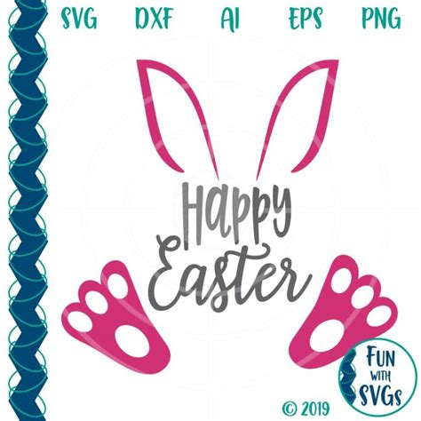 160+ Bunny Easter SVG - Download Easter SVG for Free - Picture Art SVG ...