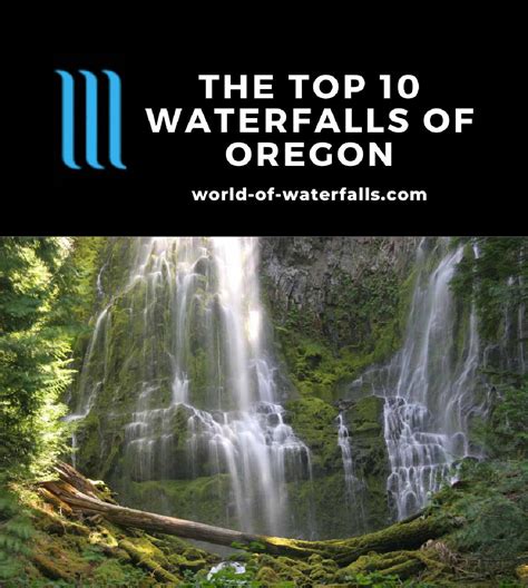 Top 10 Best Waterfalls in Oregon & How To Visit Them - World of Waterfalls