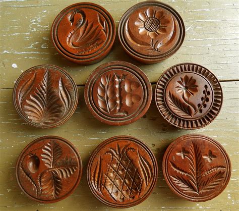 Saturdays Vintage Finds: Hand Carved Butter Print Molds