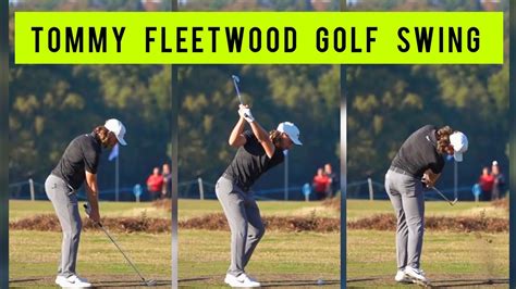 Tommy Fleetwood Golf Swing - Slowmo - YouTube