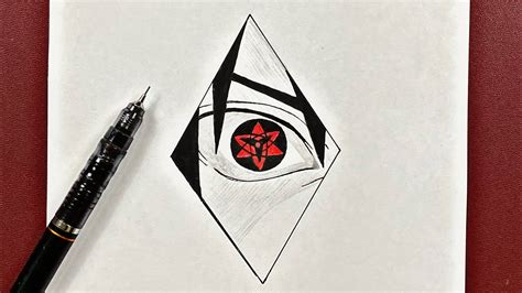 How To Draw Sasuke Sharingan