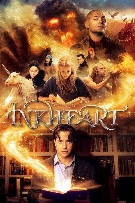 Inkheart Movie Poster Brendan Fraser Paul Bettany - Etsy