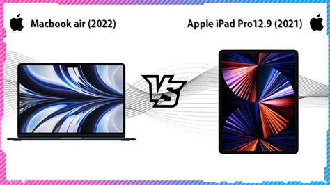 APPLE IPAD PRO 12.9 INCH 2021 VS APPLE MACBOOK AIR 2022 | TABLET VS ...