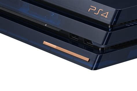 Sony releases 50,000 Limited Edition PS4 Pro with translucent dark blue ...