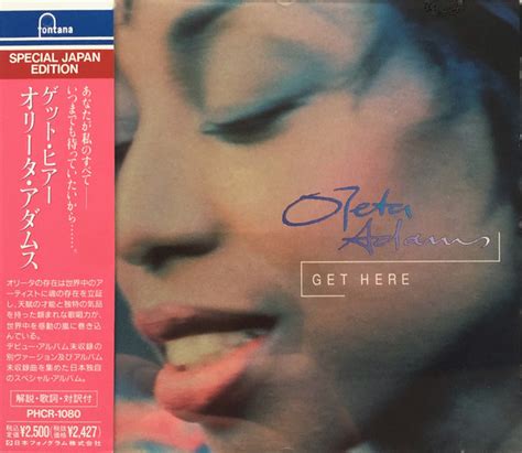 Oleta Adams – Get Here (1991, CD) - Discogs