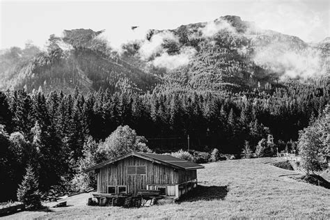 A Cabin in the Mountain Forest · Free Stock Photo