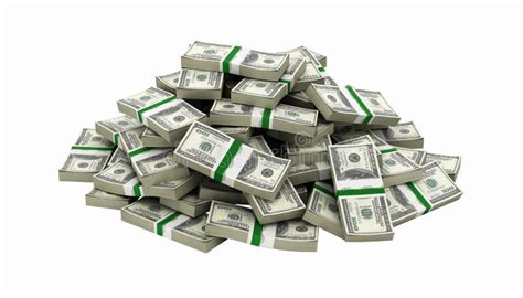 Pile of money stock illustration. Illustration of cash - 3444050