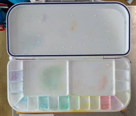 How to clean a stained watercolor palette – AntonellaPavese.com