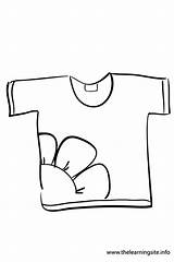 T shirt Flashcard – The Learning Site sketch template