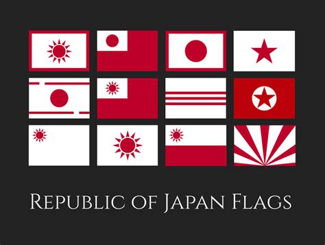 Republic of Japan Flag Concepts by Epicbeetle626 on DeviantArt