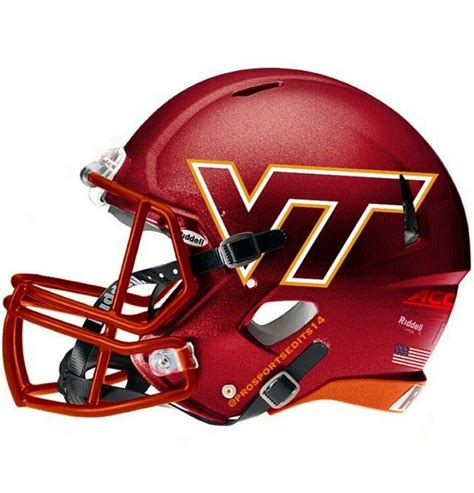 Virginia Tech Hokies | Virginia tech football, Football helmets ...