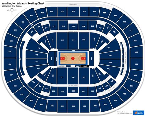 Verizon Center Concert Floor Plan | Viewfloor.co