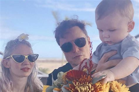 Elon Musk shares rare family photo with Grimes, son X AE A-XII