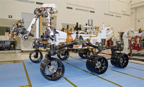 Mars Rover Curiosity, Left Side View – NASA’s Mars Exploration Program