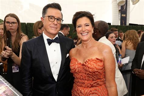 The Beautiful Love Story of How Stephen Colbert Met His Wife Evelyn ...