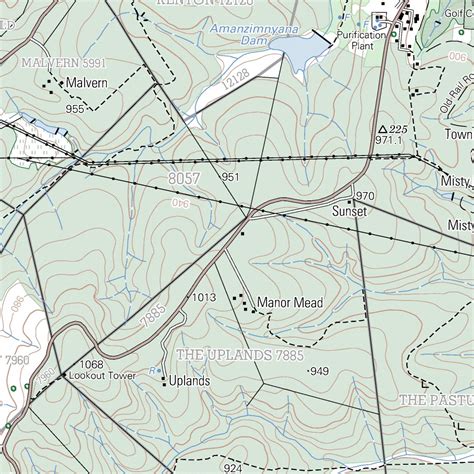 3029DB HARDING (4th Edition) Map by Chief Directorate: National Geo ...