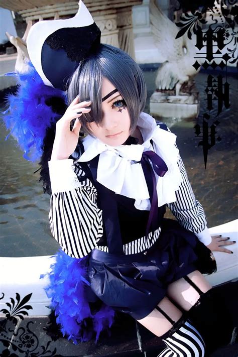 Aliexpress.com : Buy Free shipping Ciel Cosplay Set Anime Black Butler ...