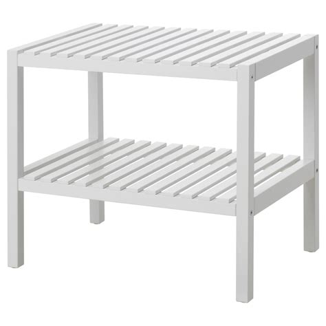 MUSKAN bench, white, 58x38 cm - IKEA