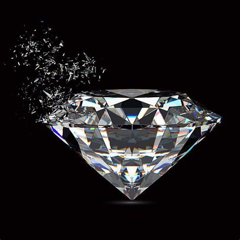 3d rendered sparkling diamond refraction on black background. | Diamond wallpaper, Diamond ...